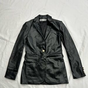 Zara Black Blazer Jacket